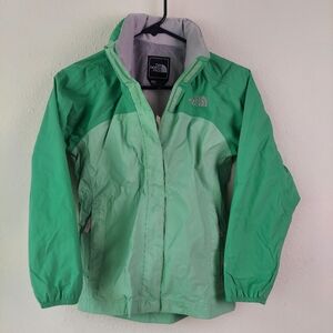 The North Face Green Windbreaker Jacket